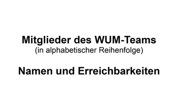 WUM-Team