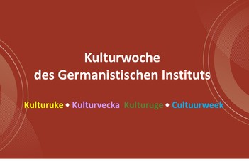 KULTURWOCHE 2024 nov.5-15.