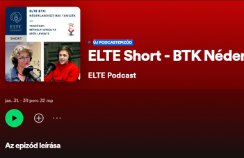 ELTE Podcast - Néderlandisztika